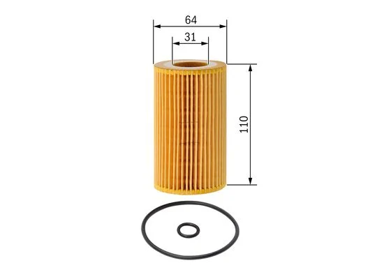Olejový filter BOSCH (SH4101P)